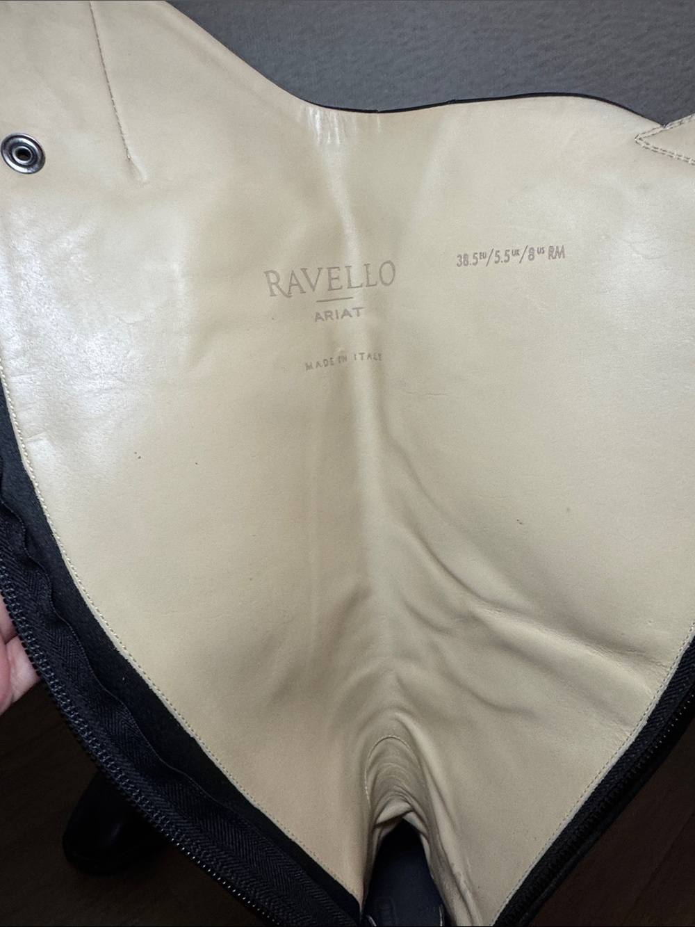 Ariat Ravello Tall Riding Boot. Size 8M Regular Calf - Picture 12 of 12